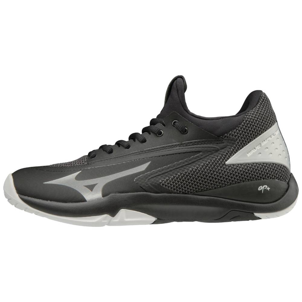 Scarpe Tennis Mizuno Wave Impulse Uomo - Nere/Argento - 83965-ZQUH